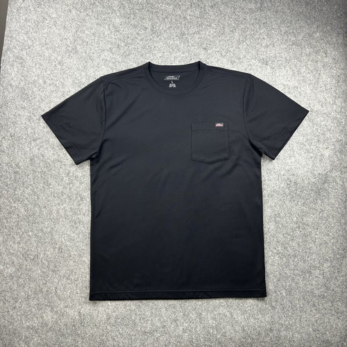 Dickies black men's T-shirt Large polyester with pocket