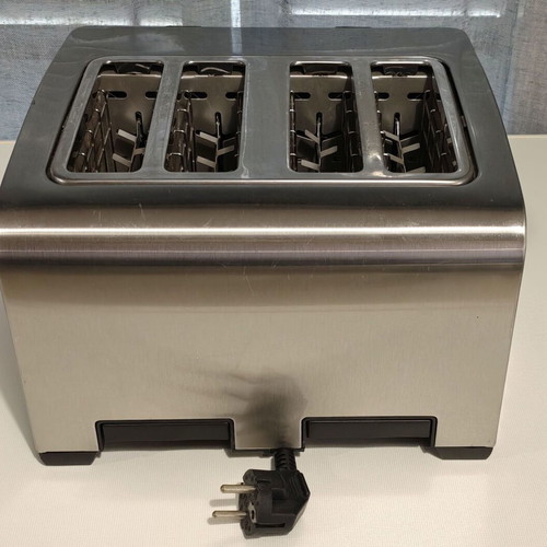 Profi Cook PC-TA 1073 four-slot toaster like new, stainless steel