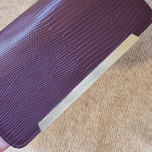 Aldo envelope bag new red and purple