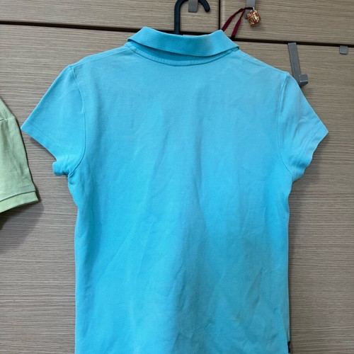 Ellesse Polo shirts like new, blue and light green, set of 2