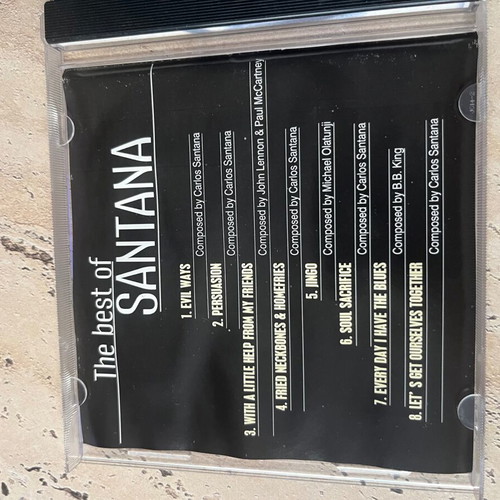 Carlos Santana The Best Of CD like new