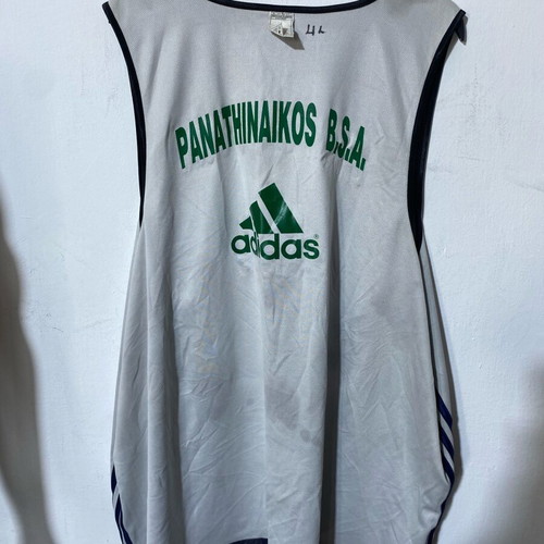 Adidas Panathinaikos B.S.A Basketball Jersey 4XXL like new, double-sided