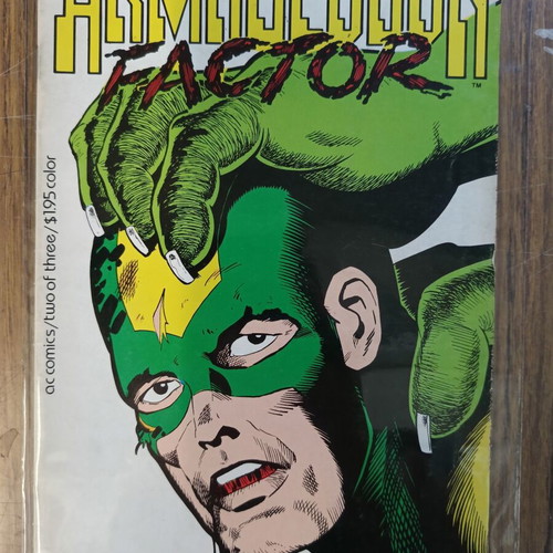 The Armageddon Factor comic used
