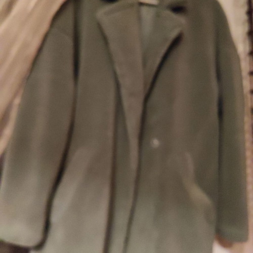 Top Secret coat new with mint eco fur size M