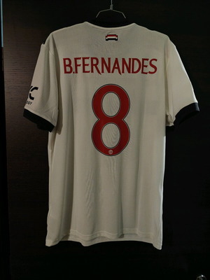 Bruno Fernandez Europa League player version αυθεντική επαγγελματική εμφάνιση Manchester United 2024 2025 Large