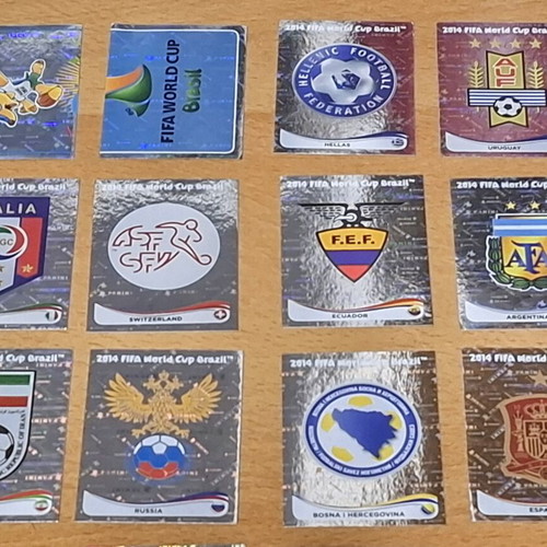 Panini World Cup Brasil 2014 Foils pack, like new