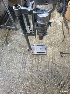 Vintage vertical drill press, 525W, East Germany