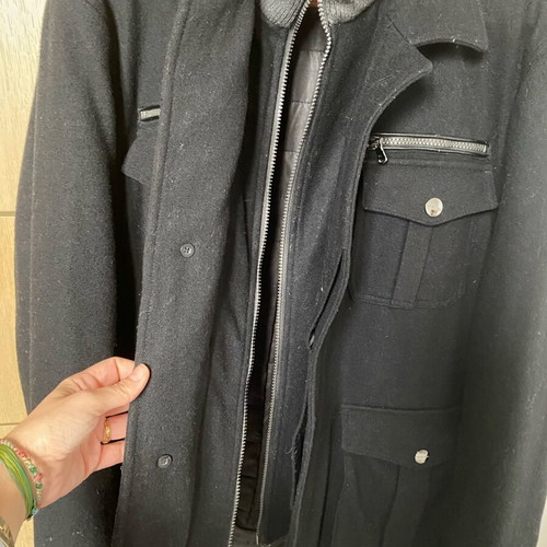 Michael Kors men's jacket Large black like new
