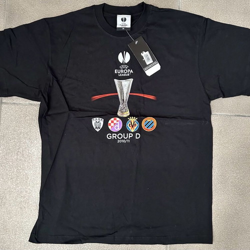 PAOK commemorative T-shirt Europa League 2010-2011 new, size Medium