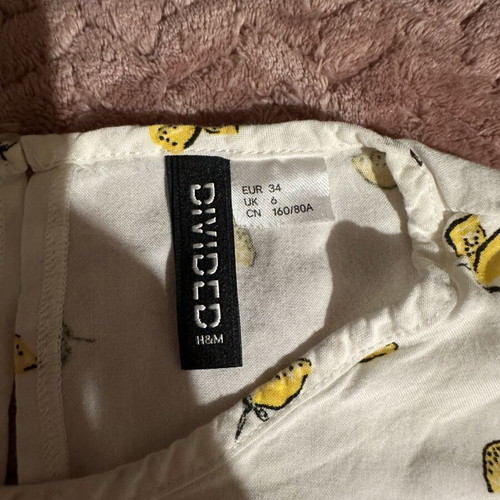 H&M Women's Summer T-shirt XS white like new