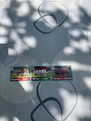 Panini FIFA World Cup 2026 team stickers TUR 13 JOR 13 SUI 13