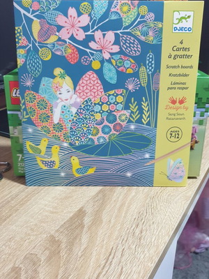 Scratch boards new
