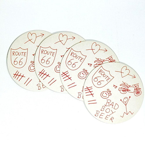 Ritzenhoff Markus Binz coasters set of 4 like new