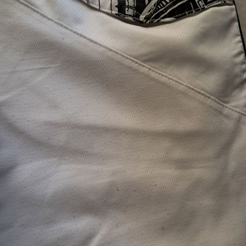 Adidas shorts used, white, 9-10 years, with back design and front pockets