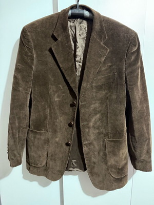Men's jacket brown size XL like new