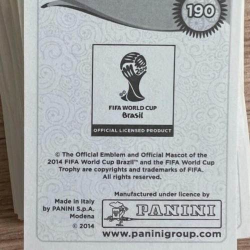 Panini Brazil 2014 stickers like new, 418 pieces