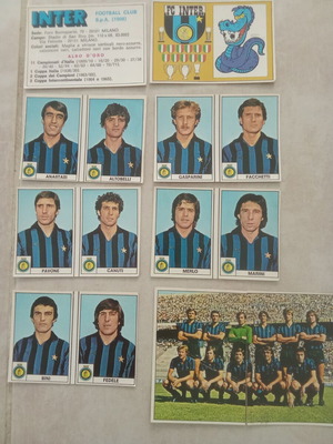 Calciatori Stickers Inter 1977/78 like new