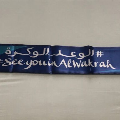Mundial Qatar 2022 Scarf new, authentic collectible