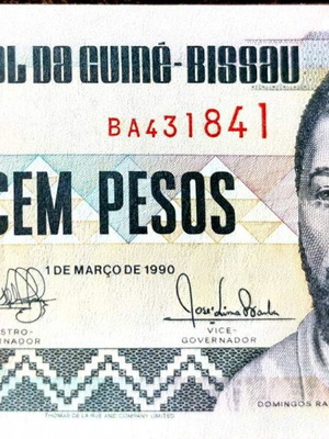 Guinea-Bissau 100 Pesos 1990 banknote like new