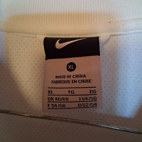 Nike Roger Federer men's sports jacket used, size XL, white