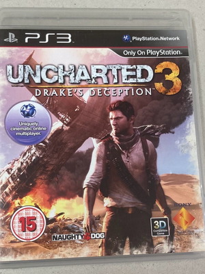 Sony PlayStation 3 Uncharted 3 Drakes Deception μεταχειρισμένο