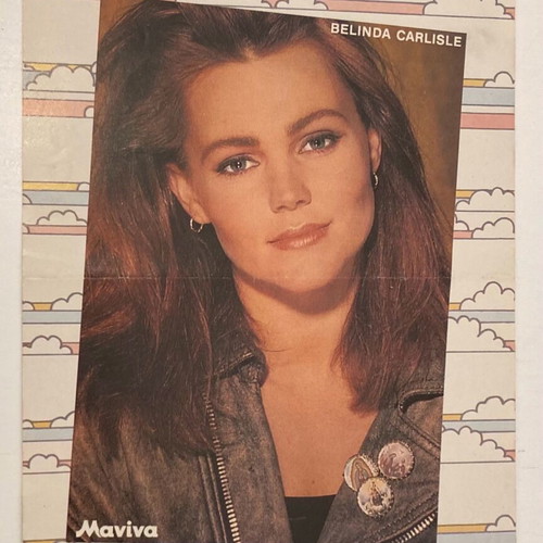 Belinda Carlisle Magazine Poster Manina In good condition Price 4 Euros