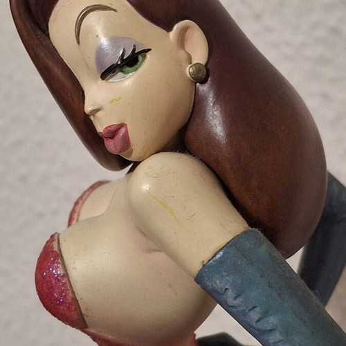 The Art of Disney Jessica & Roger Rabbit figure and jewelry box like new