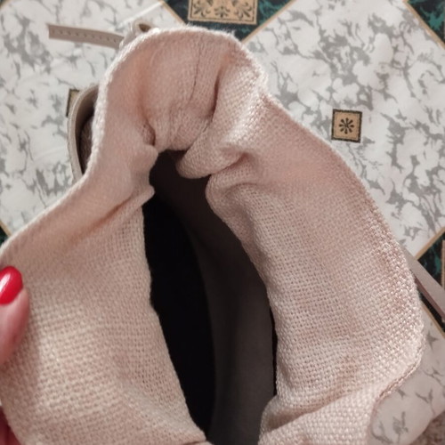 Sandra Fellini crossbody bag like new, beige, wicker design
