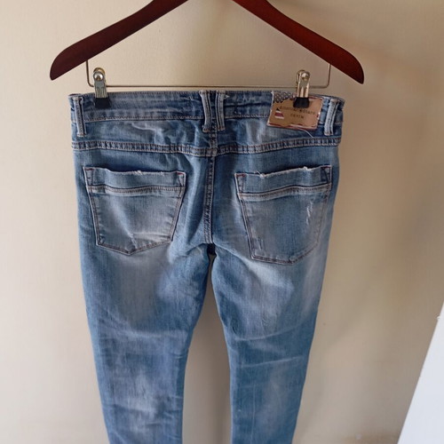 Ανδρικό παντελόνι τζιν Denim, μέγεθος W32, γκρι