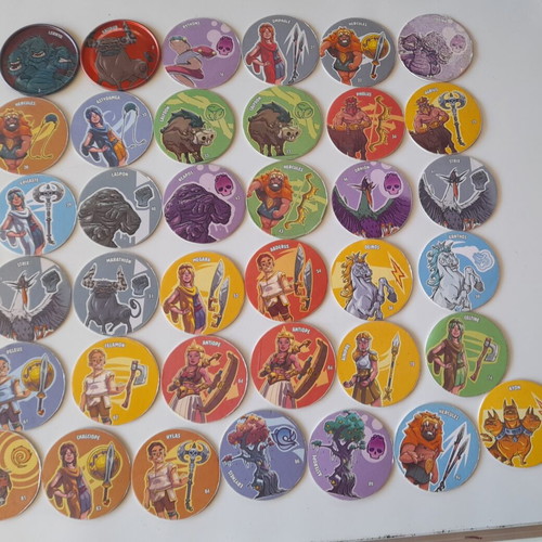 Hercules Chipicao 37 collectible tags used