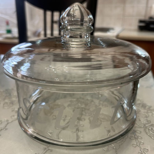 Cookware new glass pot with lid