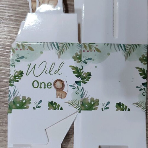 Candy boxes new, pack of 24 with jungle theme