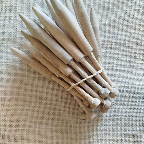 Kopaneli Lace Bobbins 123 Pieces 12-15 cm Like New
