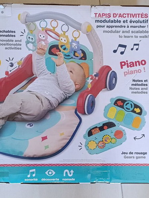 Ludi 3 σε 1 βρεφικό γυμναστήριο δραστηριοτήτων και περπατούρα