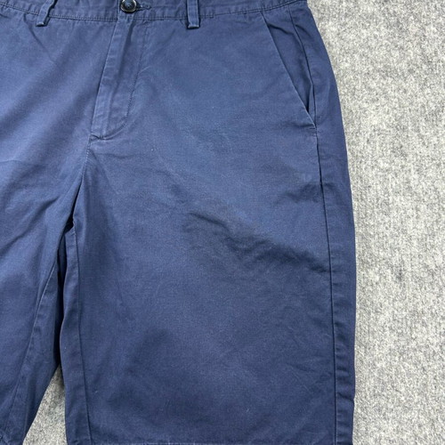 Calvin Klein Men's Navy Chino Shorts Size 29 Used Y2K Vintage