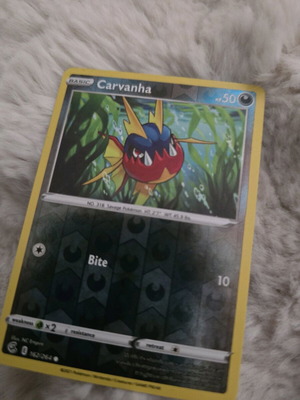 Carvanha Pokémon card new