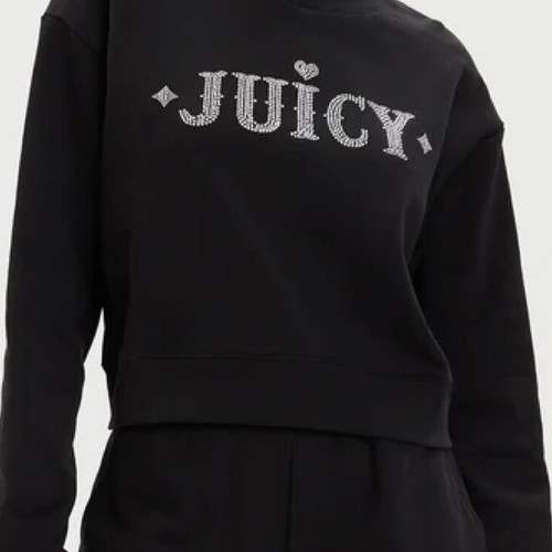 Juicy Couture φούτερ μαύρο μέγεθος M σαν καινούργιο