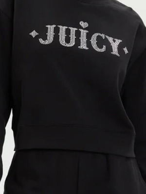 Juicy Couture φούτερ μαύρο μέγεθος M σαν καινούργιο