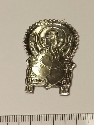 Paper embossed Indian deity theme like new