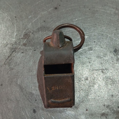 Whistle "LONDON" used, moderate condition