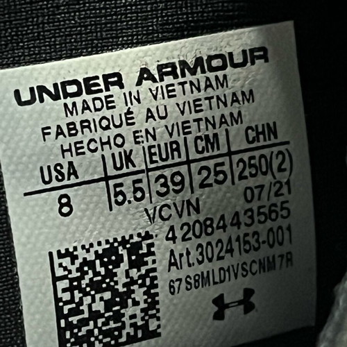 Under Armour UA HOVR Phantom 2 Storm shoes like new, size 39
