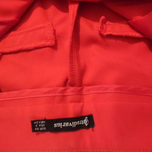 Stradivarius red office pants XS like new