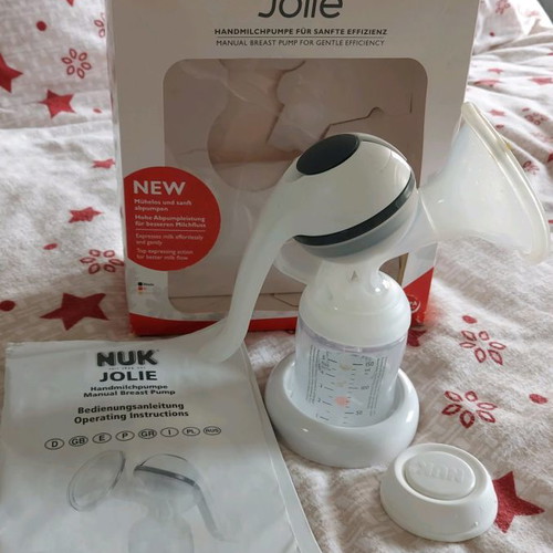 NUK Jolie manual breast pump used