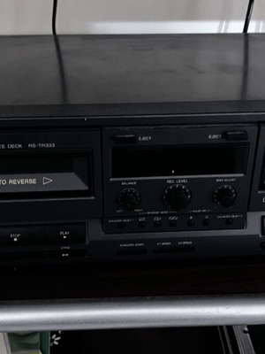 Technics RS-TR333 stereo double cassette deck