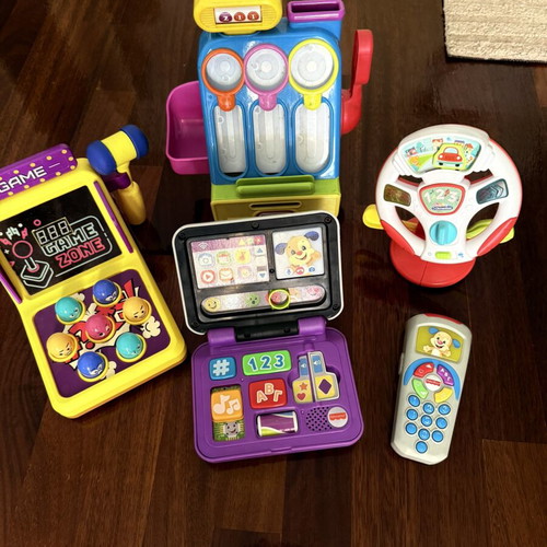 Fisher Price toys used, all functional, one not Fisher