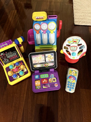 Fisher Price toys used, all functional, one not Fisher