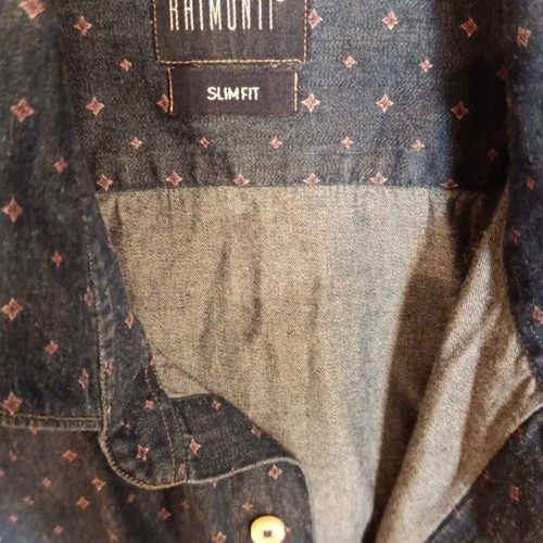 Raimonti men's slim fit large cotton shirt like new