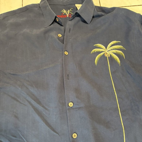 Wrangler short-sleeve shirt like new, beige and blue, size L