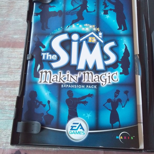 The Sims Makin Magic expansion PC game used