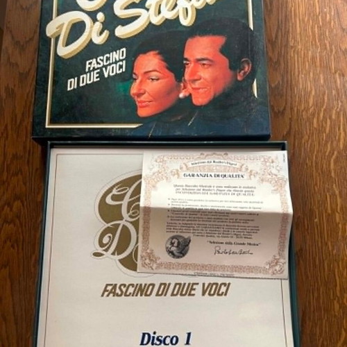 Fascino di Due Voci vinyl box set new, Maria Callas & Giuseppe Di Stefano